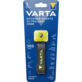 Varta Outdoor Sports Ultralight H30R lime Fejlámpa