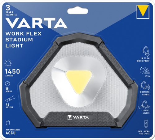 Varta Work Flex Stadium Light elemlámpa