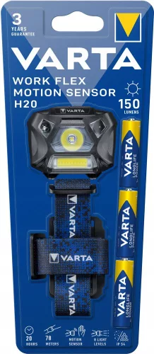 Varta Flex mozgasérzékelős Fejlámpa  