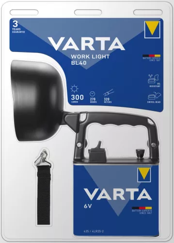 Varta Work Light Bl40 elemlámpa