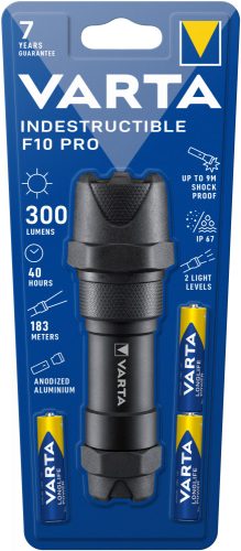 Varta Indestructible F10 Pro 3AAA  elemlámpa