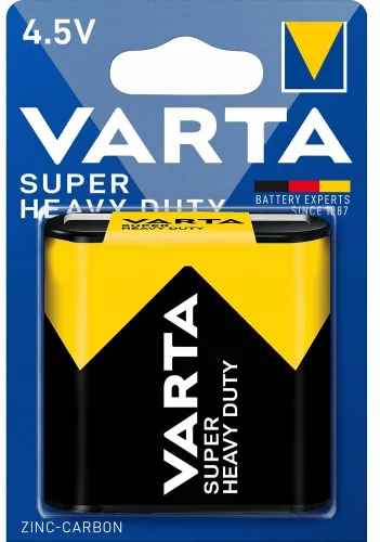 Varta Super Heavy lapos elem 3R12