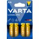 Varta Longlife ceruza/ AA/ LR06 elem