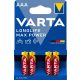 Varta Longlife Max Power mikro/ AAA/ LR03 elem