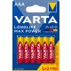 Varta Longlife Max Power mikro/ AAA/ LR03 elem