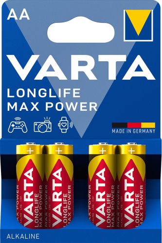 Varta Longlife Max Power ceruza/ AA/ LR06 elem