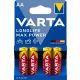 Varta Longlife Max Power ceruza/ AA/ LR06 elem