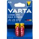 Varta Longlife Max Power ceruza/ AA/ LR06 elem