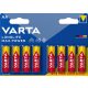 Varta Longlife Max Power ceruza/ AA/ LR06 elem