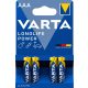 Varta LongLife Power elem LR03