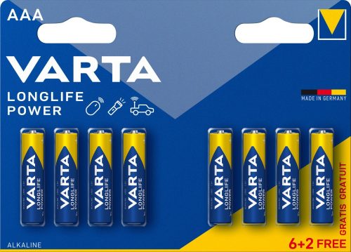 Varta Longlife Power mikro/ AAA/ LR03 elem