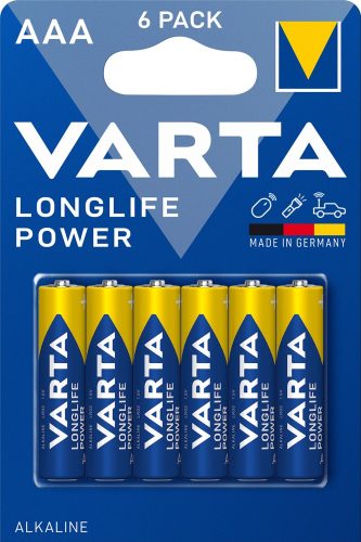 Varta Longlife Power mikro/ AAA/ LR03 elem