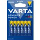 Varta Longlife Power mikro/ AAA/ LR03 elem