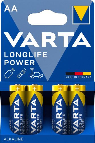 Varta Longlife Power ceruza/ AA/ LR06 elem