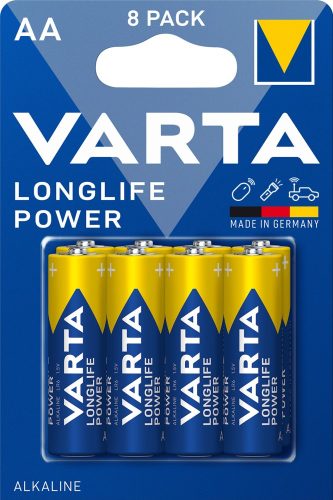 Varta Longlife Power ceruza/ AA/ LR06 elem