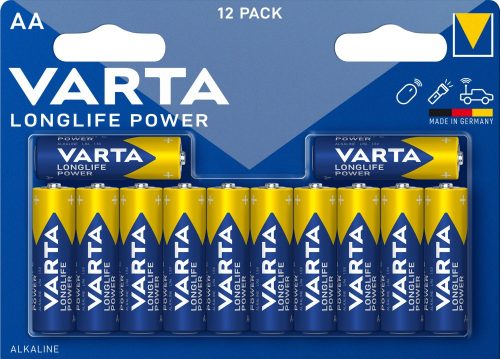 Varta Longlife Power ceruza/ AA/ LR06 elem