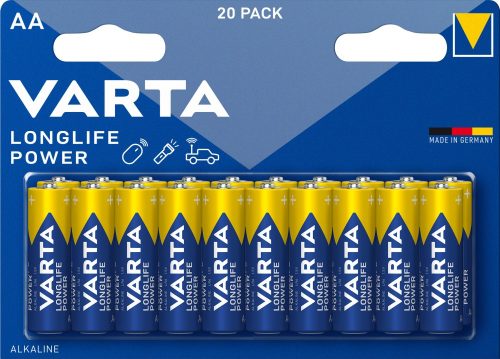 Varta Longlife Power ceruza/ AA/ LR06 elem