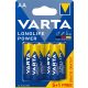 Varta Longlife Power ceruza/ AA/ LR06 elem