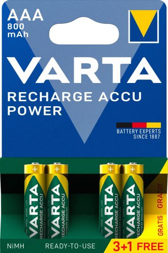 Varta Power akkumulator mikro/ AAA 800 mAh