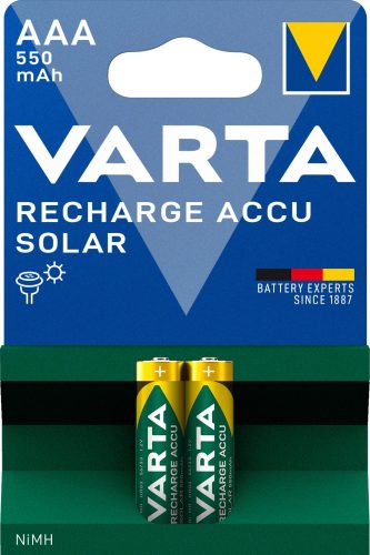 Varta Solar akkumulator mikro/AAA 550 mAh