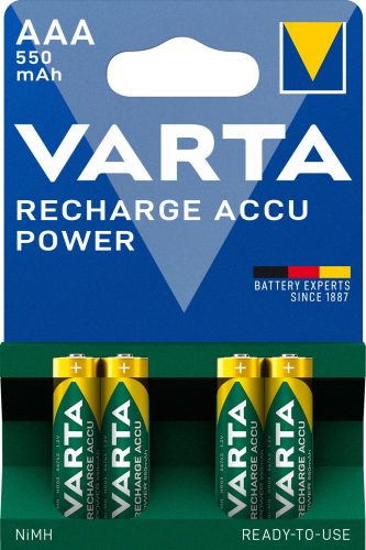 Varta Power akkumulator mikro/ AAA 550 mAh