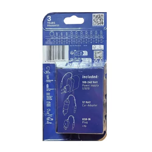 Varta Lcd töltő akkumulator nélkül  12V & Usb