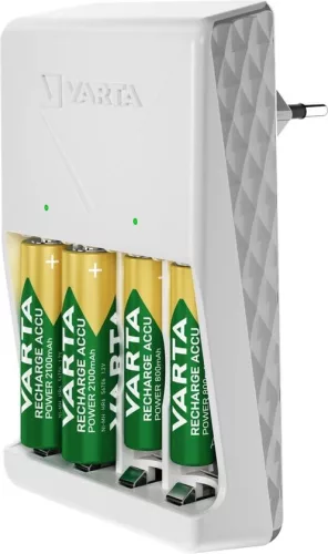 Varta Plug Charger + 4db AA 2100mAh akkumulátor