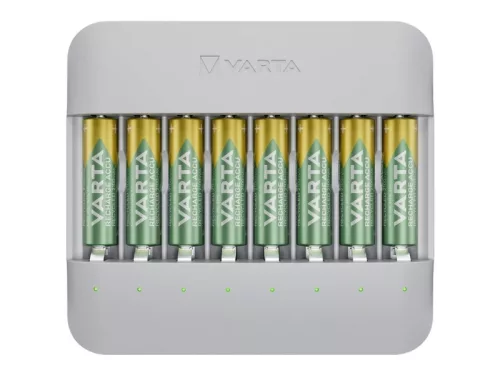 Varta Eco Charger - AA-AAA akkumulátor töltő + 8db. AA méretű 2100mAh akkumulátor