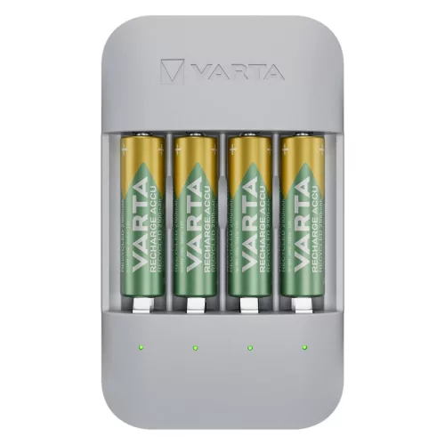 Varta Eco charger Pro - AA/AAA akkumulátor töltő + 4db 2100mAh AA akkumulátor