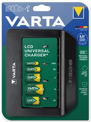 Varta LCD Universal Plus töltő