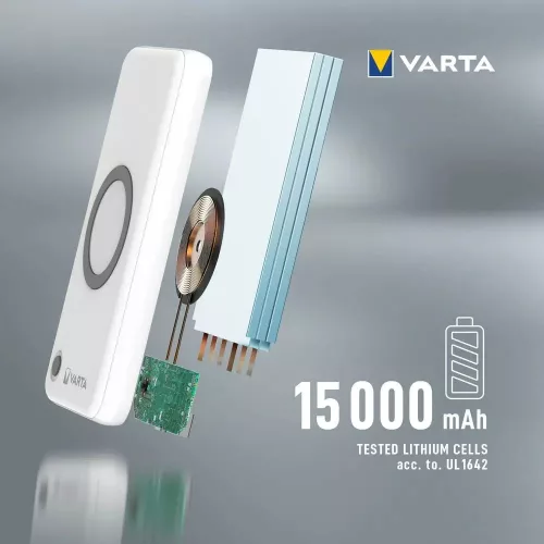 Varta Wireless Power bank - 15000mAh