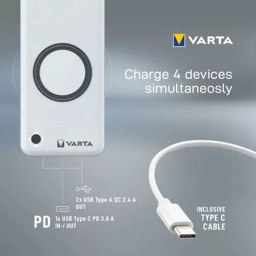 Varta Wireless power bank 20000mAh