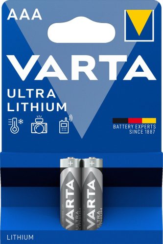 Varta Ultra Lithium mikro/ AAA/ LR03 elem