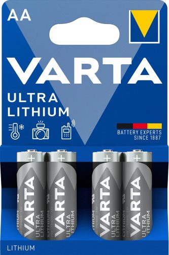 Varta Ultra Lithium ceruza/ AA/ LR06 elem