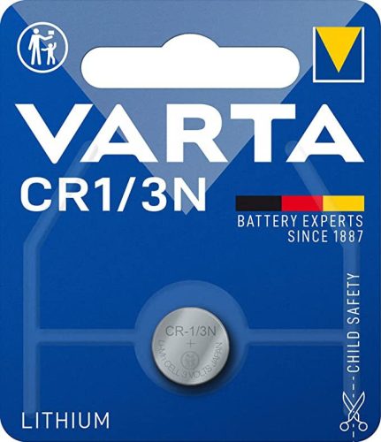 Varta Lítium gombelem CR1