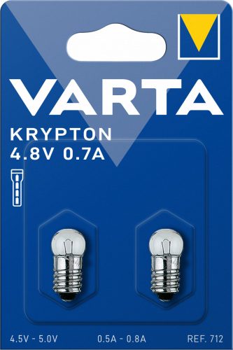 Varta 712 elemlámpa Izzó 4,8V 0,7A