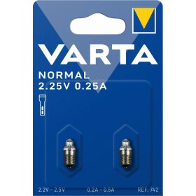 Varta 742 elemlámpa Izzó 2,25V 0,3A
