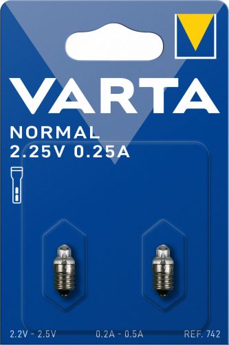Varta 742 elemlámpa Izzó 2,25V 0,3A