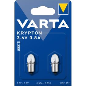 Varta 752 elemlámpa Izzó 3,6V 0,8A