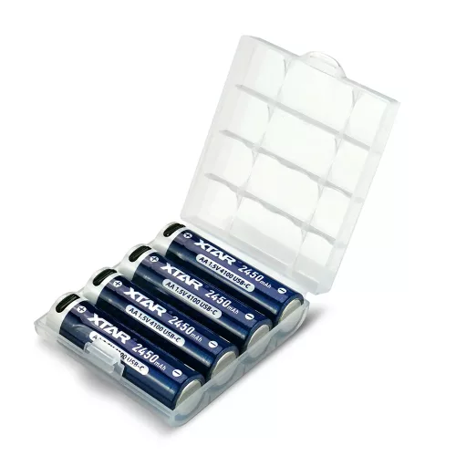 Xtar R6 / AA 1.5V Li-ion 2450mAh akkumulátor biztonsági funkcióval és USB-C porttal 