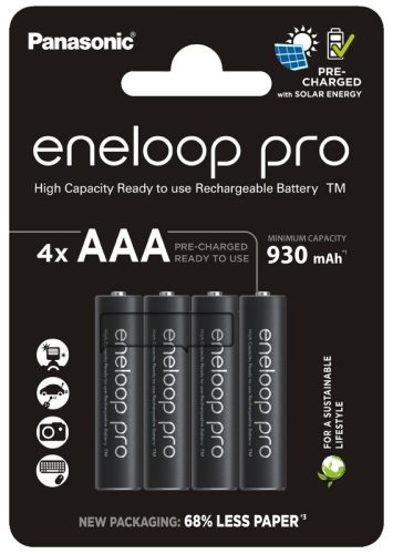 Panasonic Eneloop PRO 930mAh R03/AAA akkumulator