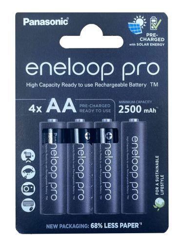 Panasonic Eneloop PRO akkumulator R6/AA 2500mAh