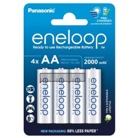 Panasonic Eneloop akkumulator R6/AA 2000mAh