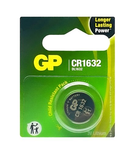 CR1632 GP lítium elem 1db.-os kiszerelés