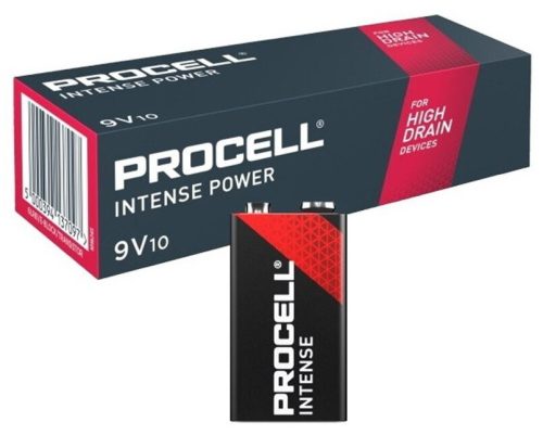 Duracell Procell Intense  9V alkali elem