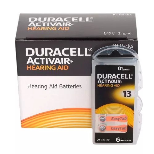 Duracell ActiveR hallókészülék elem 13