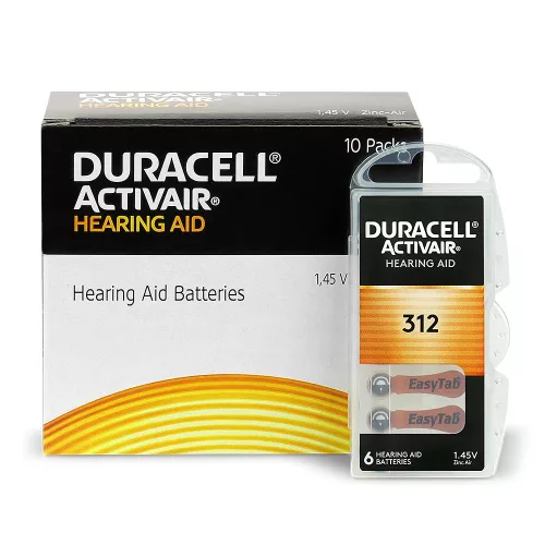 Duracell ActivAir 312 MF hallókészülék elem
