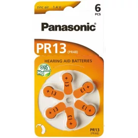 Panasonic PR48 / 13 hallókészülék elem 1,45V