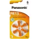 Panasonic PR48 / 13 hallókészülék elem 1,45V