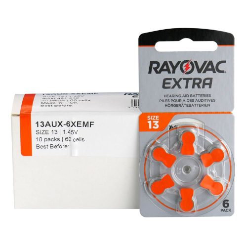 Rayovac Extra hallókészülék elem PR48